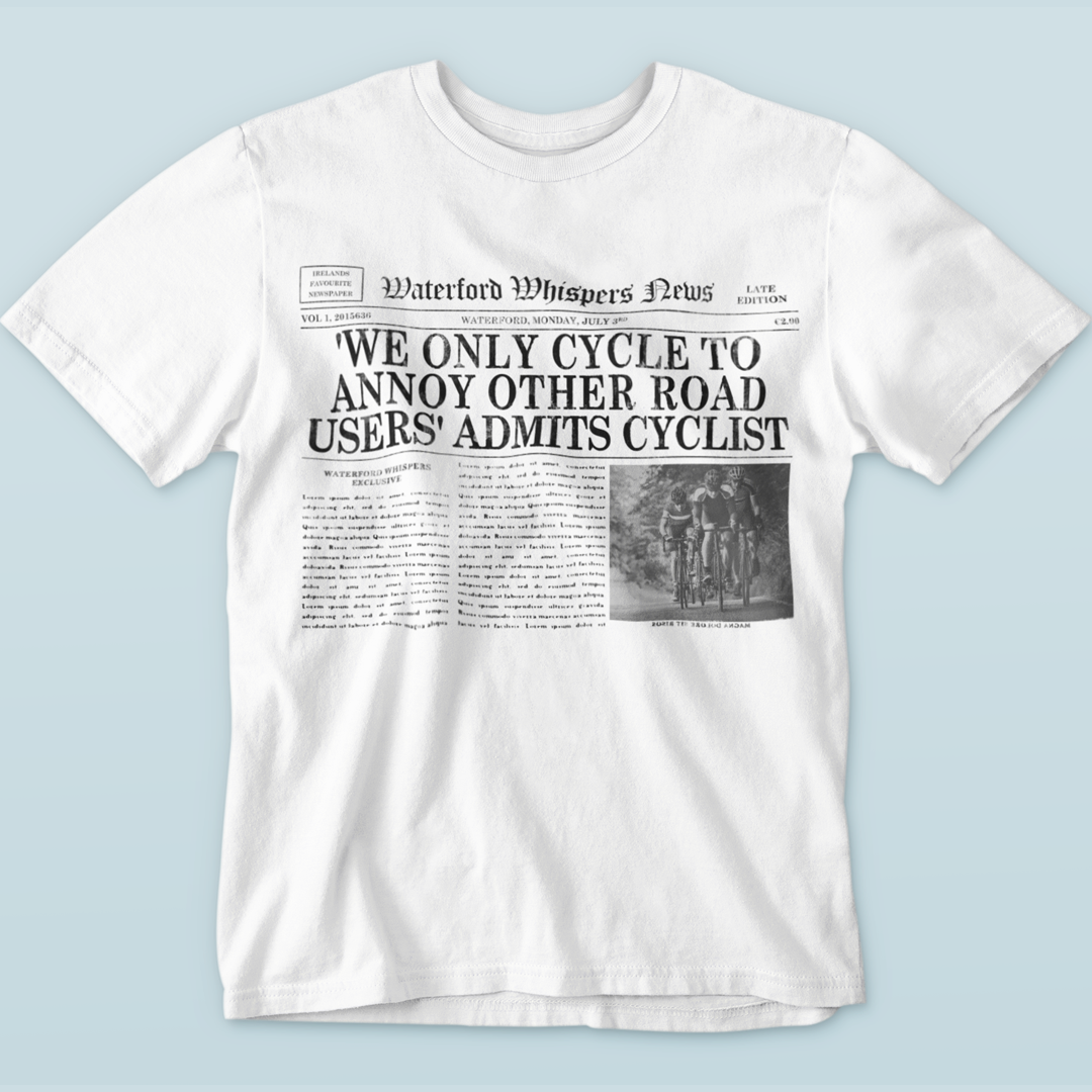 'We Only Cycle To Annoy Other Road Users' Admits Cyclist