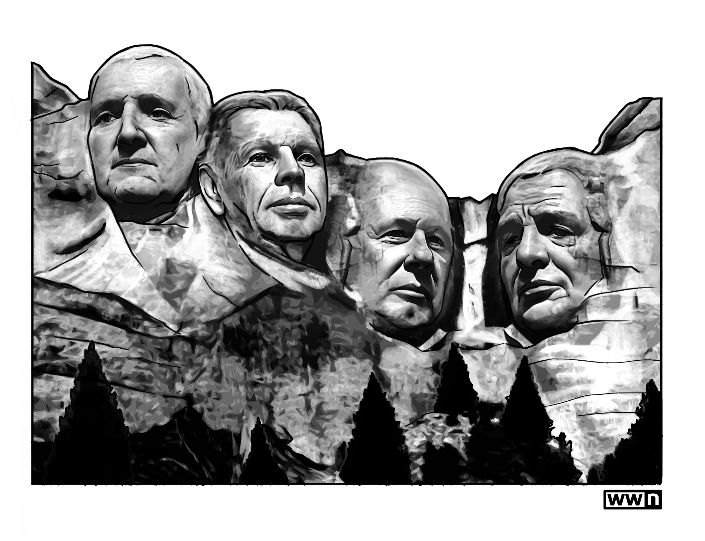 Bill, John, Liam & Eamon