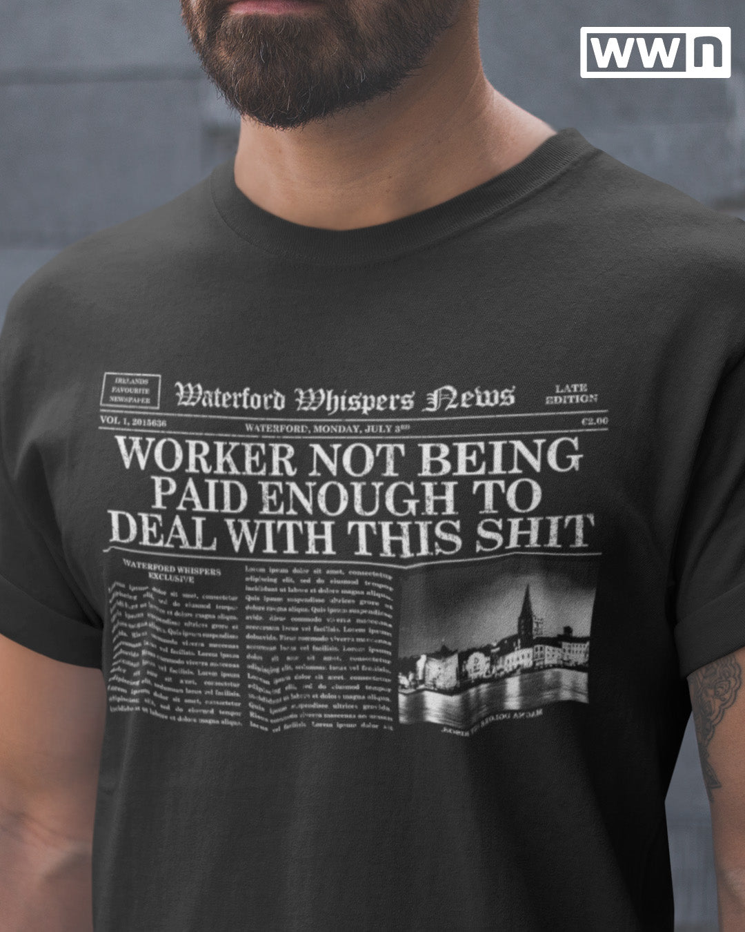 Worker Not Being Paid Enough To Deal With This Shit