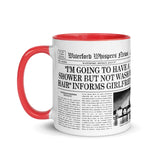 "I'm Going To Have A Shower But Not Wash My Hair" Informs Girlfriend Mug