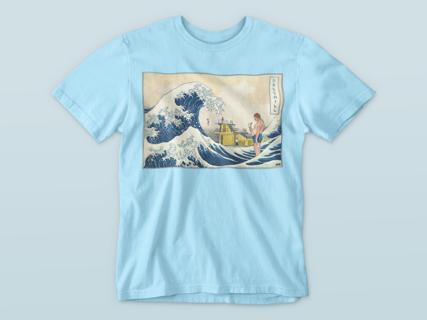 Salthill Wave - Premium WWN T-shirt