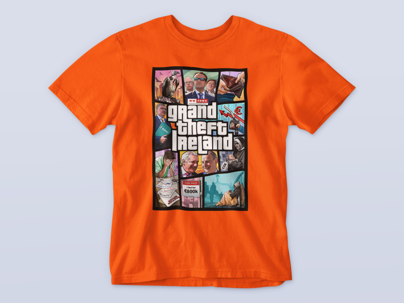 Grand Theft Ireland - Waterford Whispers T-shirt