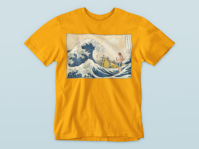 Salthill Wave - Premium WWN T-shirt