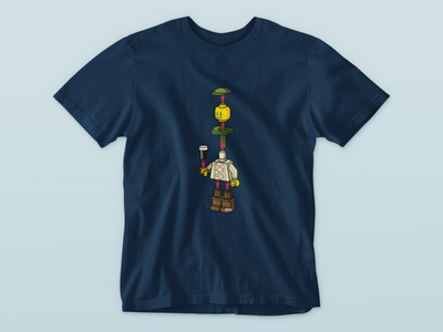 Irish Lego Man  - Waterford Whispers T-Shirt