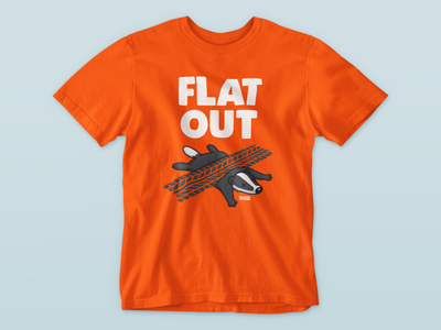 Flat Out  - Waterford Whispers T-Shirt