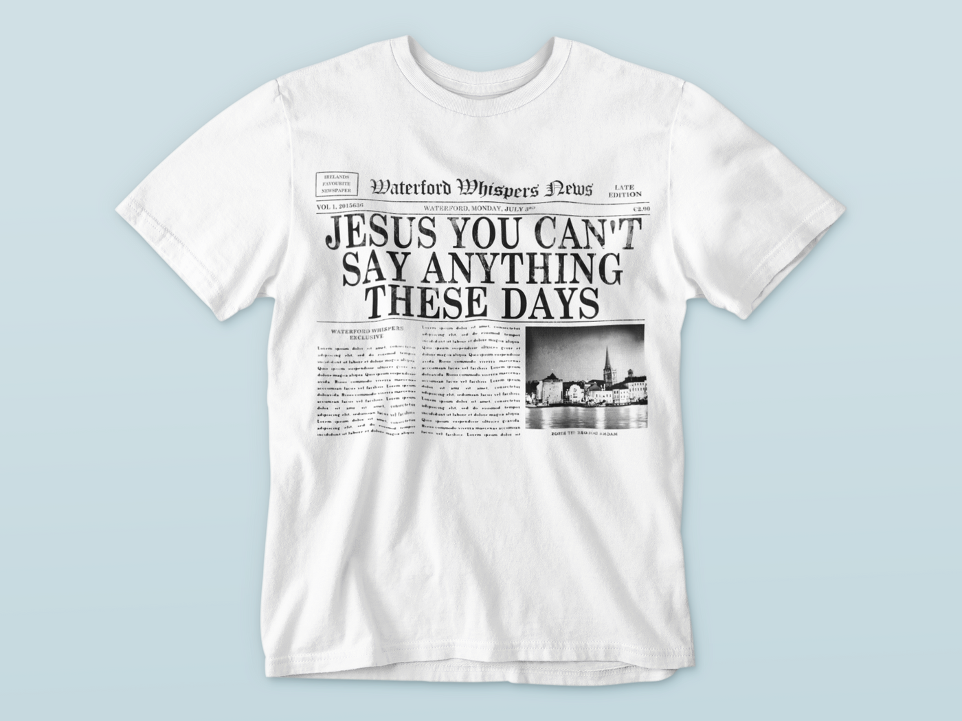 Jesus You Can't Say Anything These Days - Premium WWN T-shirt