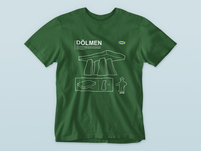 Flatpack Dolmen - Waterford Whispers T-shirt