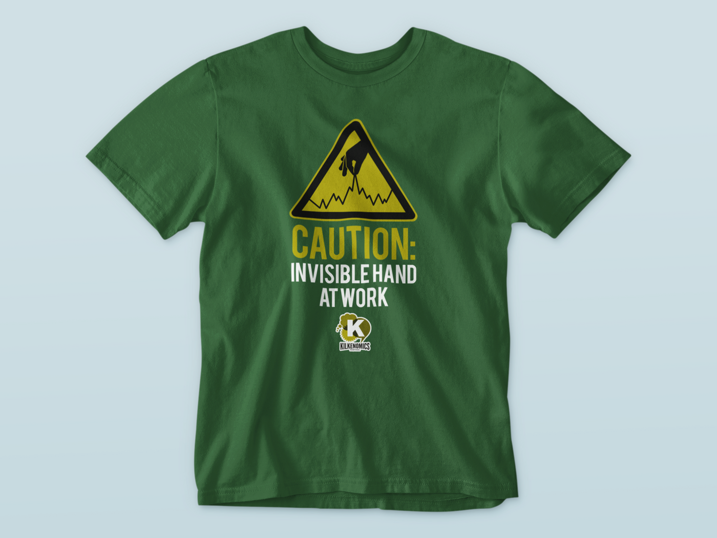 Invisible Hand At Work  - Kilkenomics T-Shirt