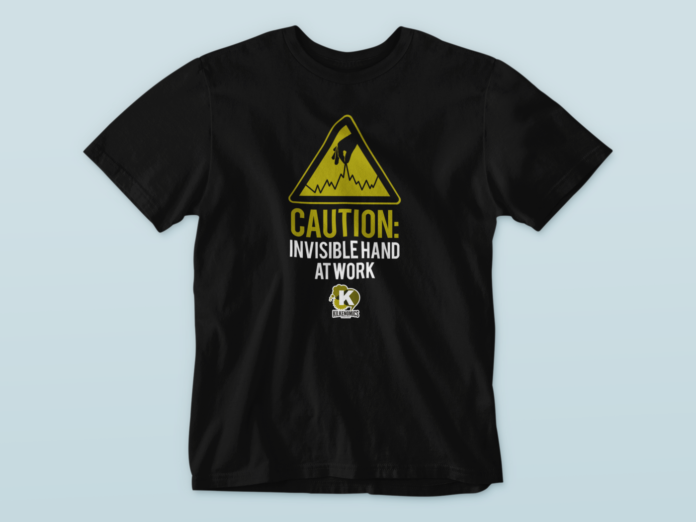 Invisible Hand At Work  - Kilkenomics T-Shirt