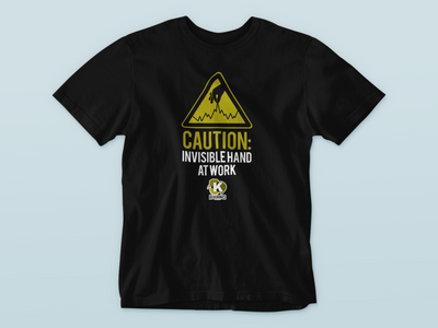 Invisible Hand At Work  - Kilkenomics T-Shirt