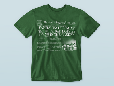 Family Unsure What The Fuck Dad Does Be Doing All Day In The Garden - Premium WWN T-shirt