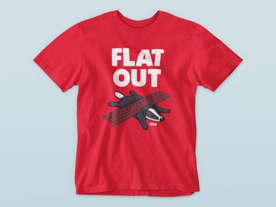 Flat Out  - Waterford Whispers T-Shirt