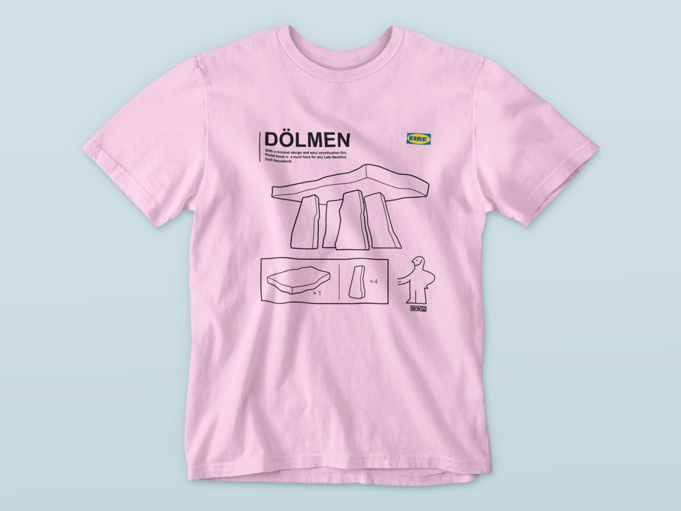 Flatpack Dolmen - Premium WWN T-shirt