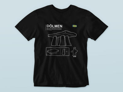 Flatpack Dolmen - Waterford Whispers T-shirt