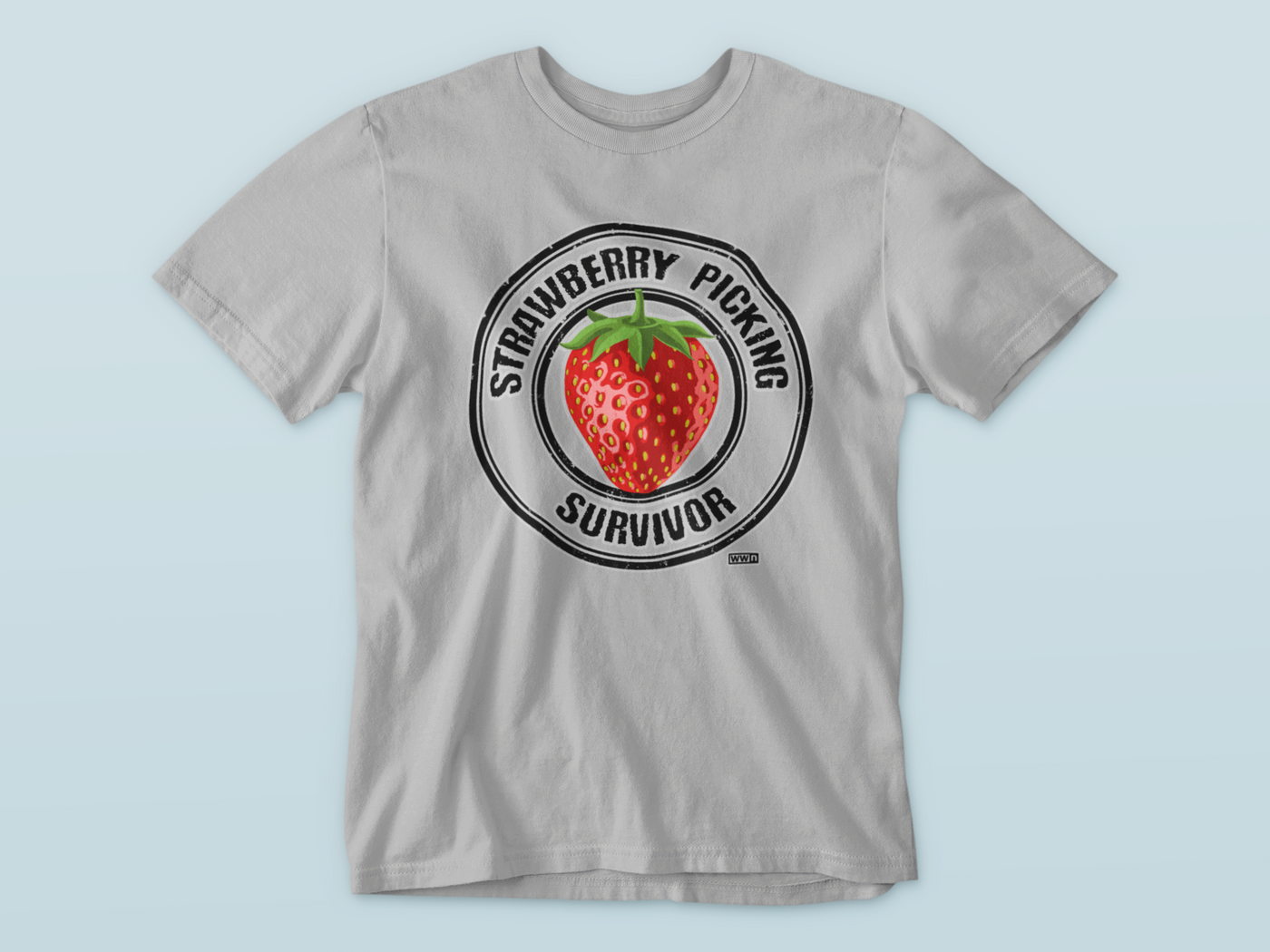 Strawberry Picking Survivor - Waterford Whispers T-Shirt