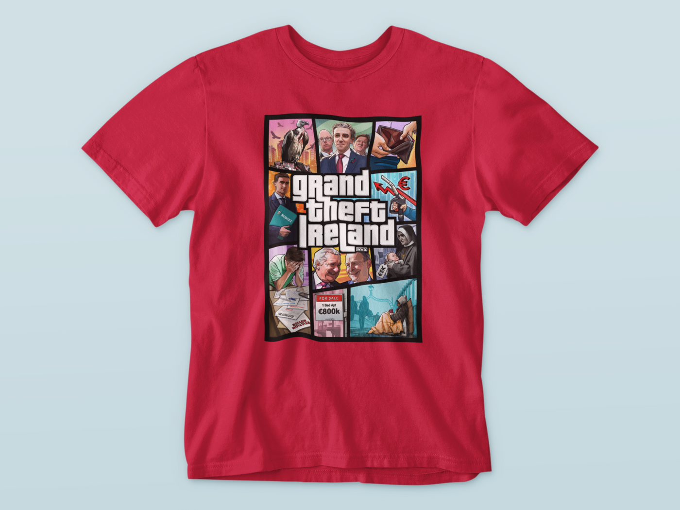 Grand Theft Ireland - Premium WWN T-shirt