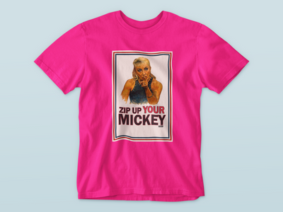 Zip Up Your Mickey - WWN T-Shirt