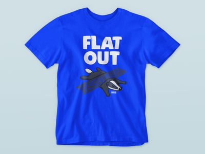 Flat Out  - Waterford Whispers T-Shirt
