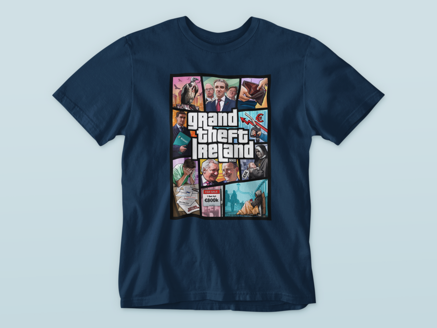 Grand Theft Ireland - Premium WWN T-shirt