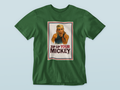 Zip Up Your Mickey - WWN T-Shirt