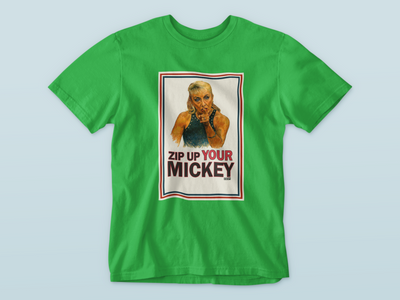 Zip Up Your Mickey - WWN T-Shirt