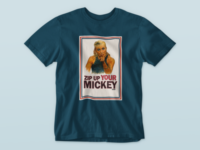 Zip Up Your Mickey - WWN T-Shirt