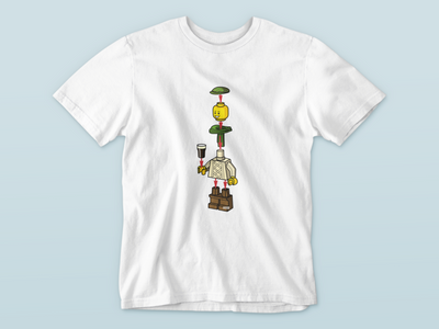 Irish Lego Man  - Waterford Whispers T-Shirt