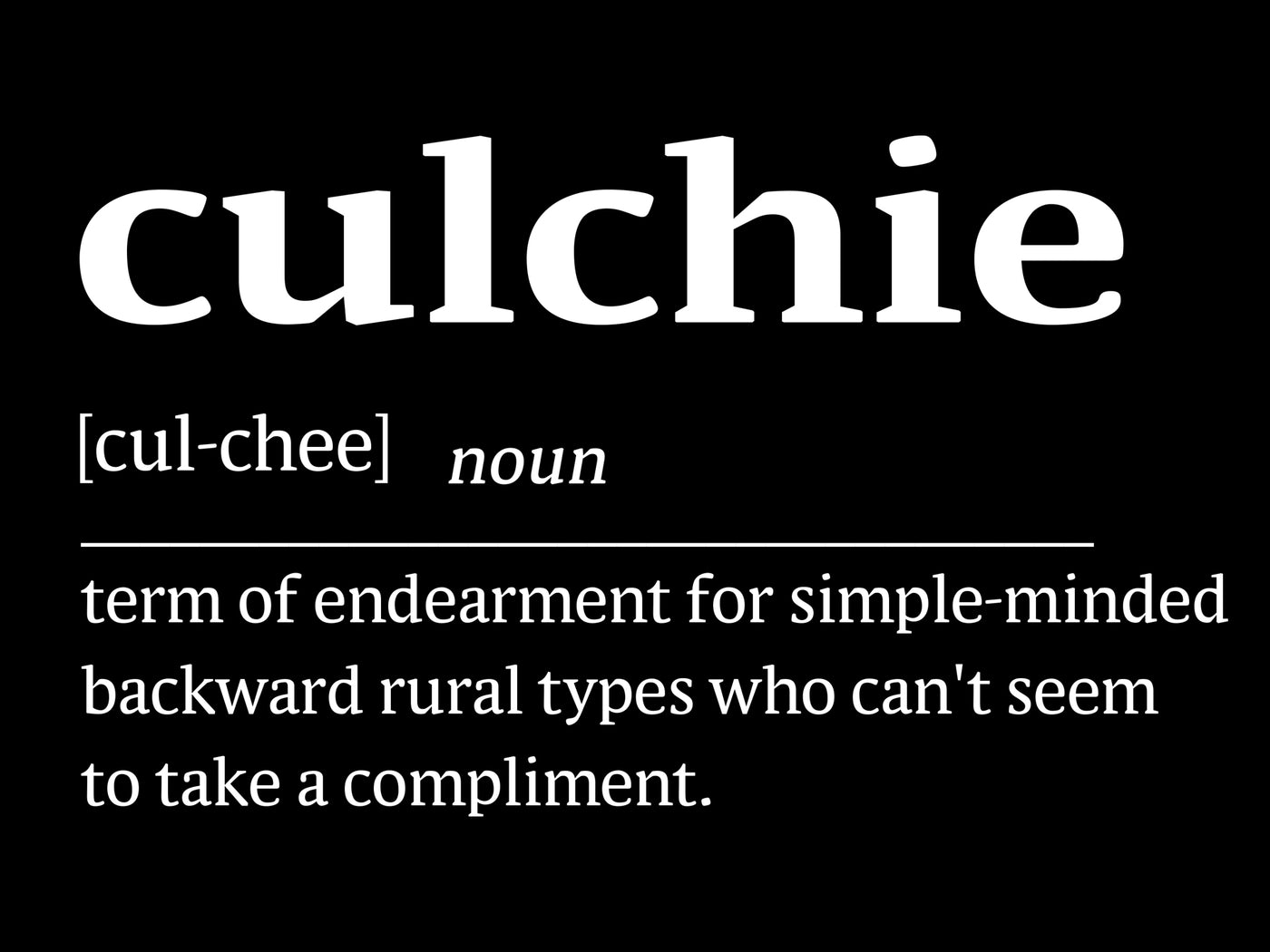 Culchie - Premium WWN T-shirt