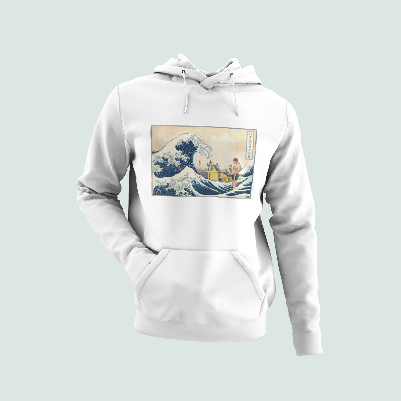 Salthill Wave - - Premium Unisex Hoodie