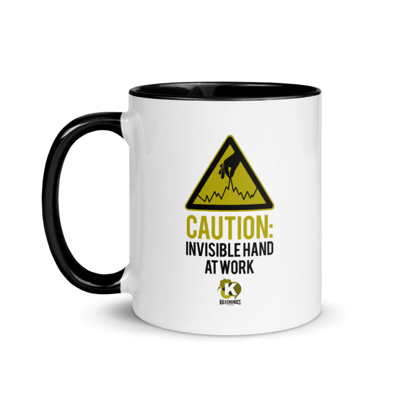 Invisible Hand At Work - Kilkenomics Mug