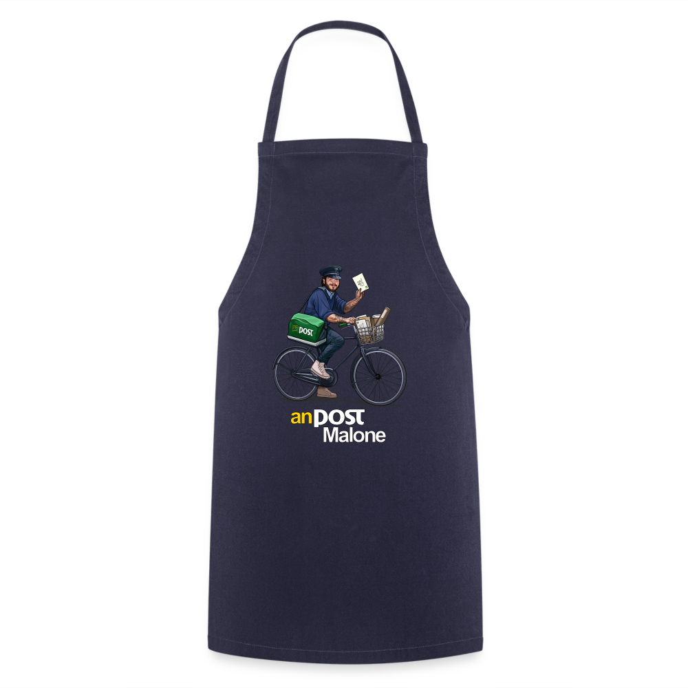 An Post Malone - WWN Cooking Apron - navy