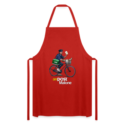 An Post Malone - WWN Cooking Apron - red