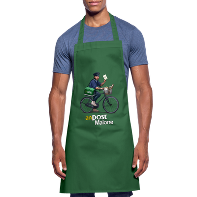 An Post Malone - WWN Cooking Apron - green
