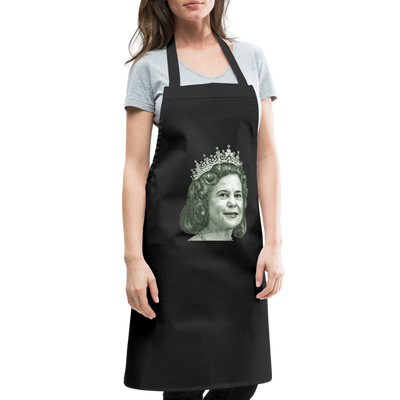 God Save The Queen - WWN Cooking Apron - black
