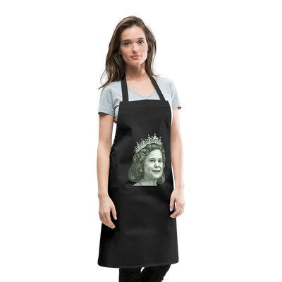 God Save The Queen - WWN Cooking Apron - black