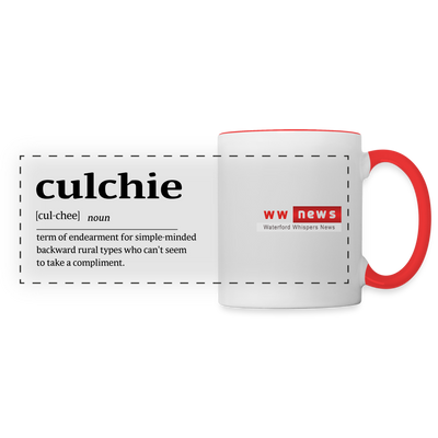 Culcie - WWN Panoramic Mug - white/red