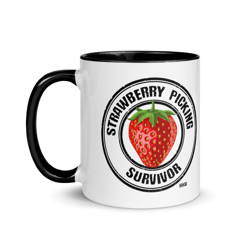 Strawberry Picking Survivor - WWN Mug
