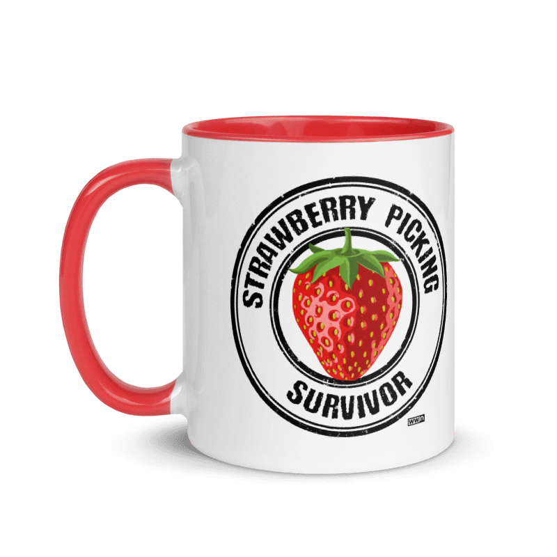 Strawberry Picking Survivor - WWN Mug