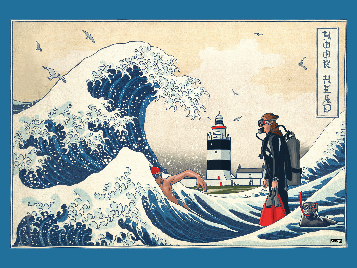 Hook Head Wave - Waterford Whispers T-Shirt