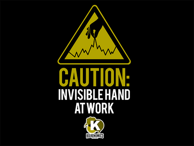 Invisible Hand At Work  - Kilkenomics T-Shirt