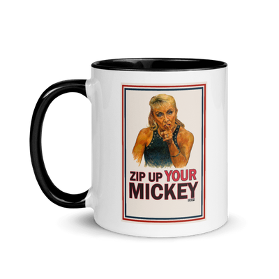 Zip Up Your Mickey - WWN Mug