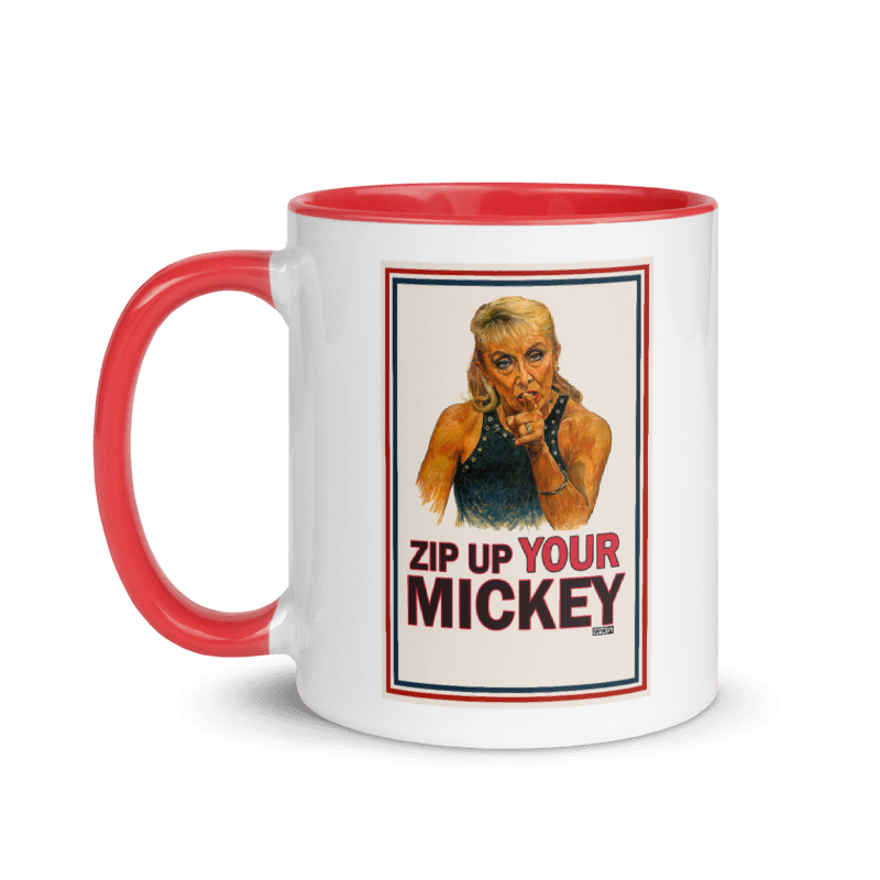 Zip Up Your Mickey - WWN Mug