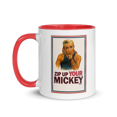 Zip Up Your Mickey - WWN Mug