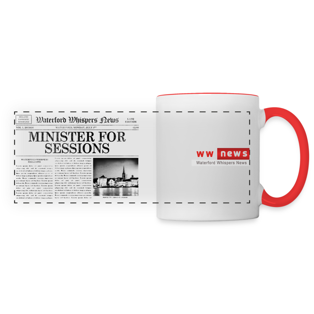 Minister for Sessions - Mug - white/red