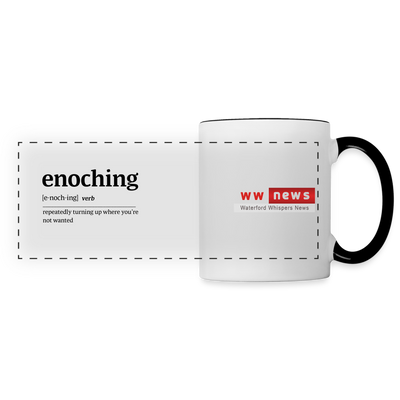 Enoching - Panoramic Mug - white/black