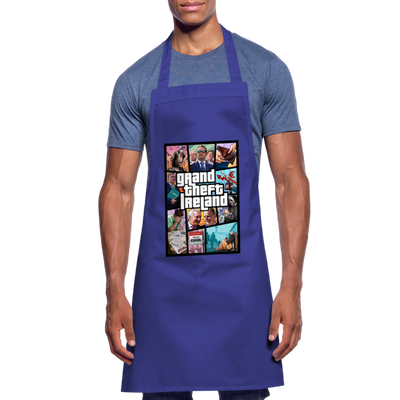 Grand Theft Ireland - WWN Cooking Apron - royal blue