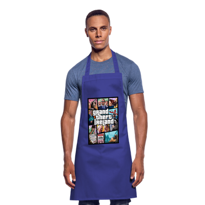 Grand Theft Ireland - WWN Cooking Apron - royal blue