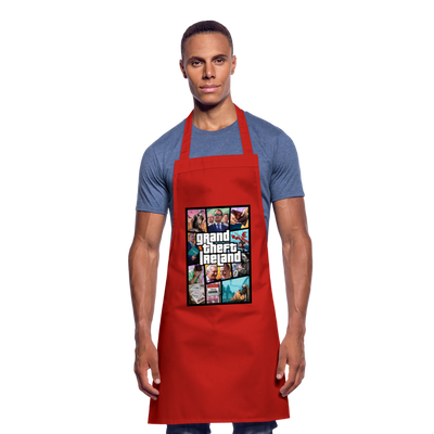 Grand Theft Ireland - WWN Cooking Apron - red