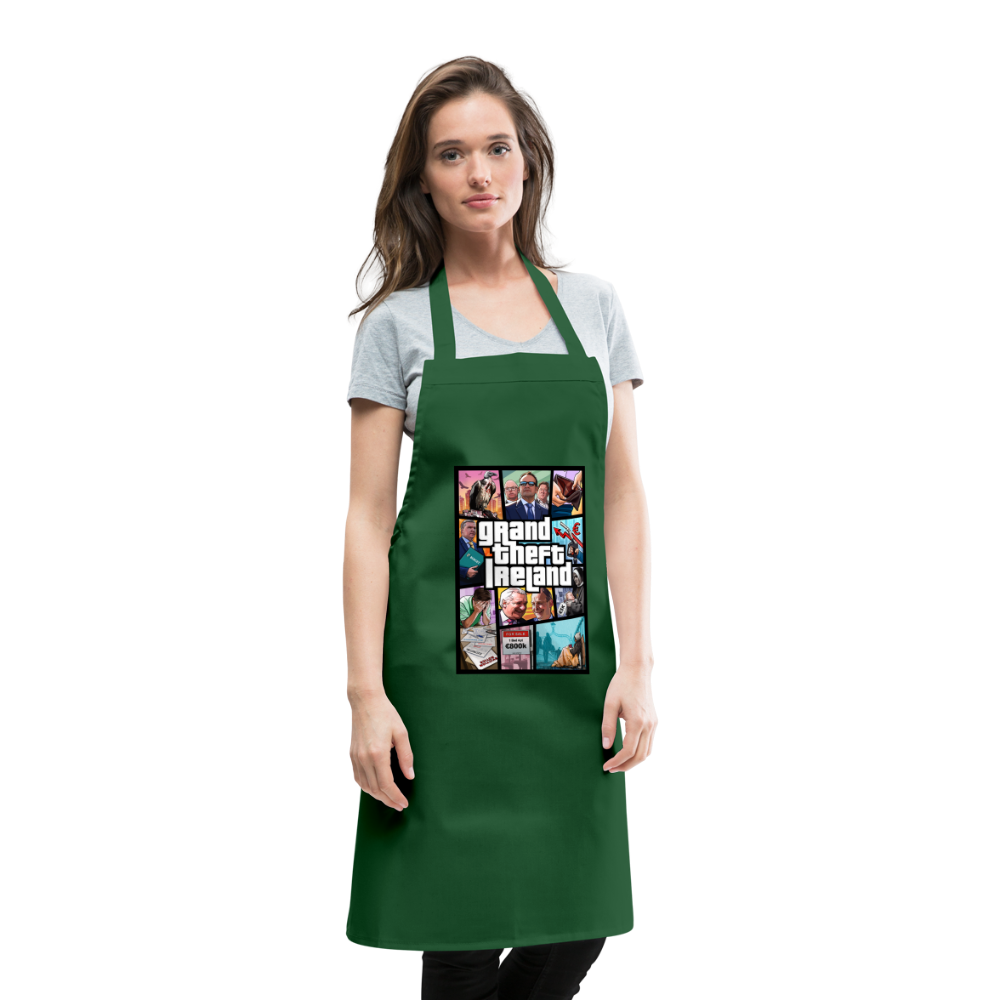Grand Theft Ireland - WWN Cooking Apron - green