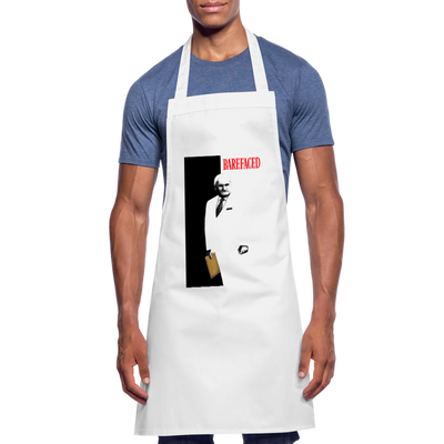 Barefaced - WWN Cooking Apron - white